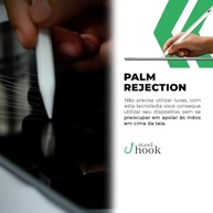 Caneta Stylus Premium para iPad: Palm Rejection, Ponta 1.0mm e Ímã - Branca - imagem 3