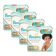 Pampers XXG: 224 Fraldas Premium Care para Noites Secas! - imagem 1