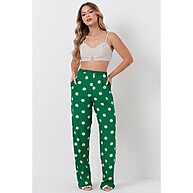 Pantacourt Viscose Poá: Conforto & Estilo 💚 - imagem 1