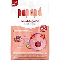 Papapá Cereal Infantil Morango & Beterraba 170g - imagem 1