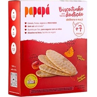 Papapá, Biscoito infantil para fase da dentição, Sabor Abóbora & Maçã, 36g, Vermelho - imagem 3