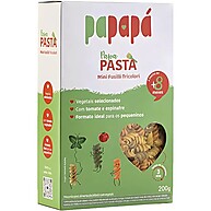 Papapá Mini Fuzilli Tricolori Vegetal 200g - imagem 3