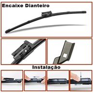 Par Palheta Limpador Parabrisa Silicone Chuva Amarok 2010-2023 - Visibilidade Máxima - imagem 4