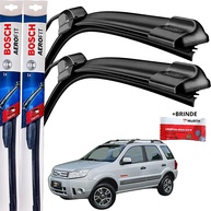 Par de Palhetas Limpador Parabrisa Bosch Aerofit Original EcoSport 2006-2012 - imagem 1