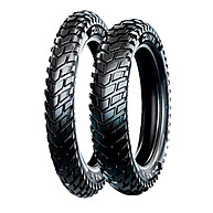Par Pneu Duna 2 Levorin 90/90-21 + 110/80-18 Moto - imagem 1
