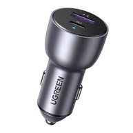 Carregador Veicular U.green 2 em 1: Potência 42.5W PD/USB-C QC3.0 para iPhone e Android - imagem 1