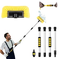 Escova Retrátil para Lavagem de Carros 152CM - 4 Seções, Conexão Mangueira, Cerdas Macias - imagem 1