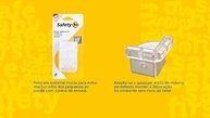 Safety 1st Protetor de Cantos Transparente - Proteção Inteligente para Bebês e Crianças - imagem 5