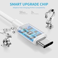 Cabo CarPlay Certificado Apple MFi (2 Unidades) para iPhone 16/15 - Carregamento Rápido USB-A para USB-C em Nylon Durável - imagem 4