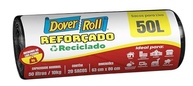 Dover-Roll Reforçado Reciclado 50L Preto - Rolo com 20 Sacos Resistentes para Lixo - imagem 4