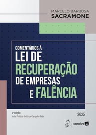 Comentários Lei Recuperação e Falência 6ª Edição 2025: Guia Essencial para Profissionais - imagem 1