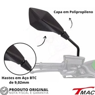 Retrovisor Kawasaki Z400 para Honda (5 Pontas) - Haste Fixa Longa [Par] - imagem 5