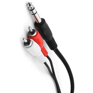 Cabo RCA P10 Estéreo 5m: Conexão Impecável para seu Áudio! - imagem 1