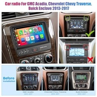 Central Multimídia Android Auto Carplay 7" GPS para GMC Acadia, Chevrolet Traverse, Buick Enclave (2013-2017) - imagem 3
