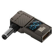 Adaptador USB-C para CC 100W com Tela LED: Carregamento Rápido e Inteligente para seu Notebook - imagem 1