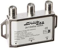 Chave Diseqc PIX 2 Vias: Conexão Essencial para sua Antena Satélite - imagem 1