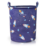 Cesto Organizador Infantil 43L Azul - Solução Prática e Divertida para Guardar Brinquedos - imagem 1