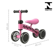 Andador Infantil sem Pedal Rosa - Bicicleta de Equilíbrio para Crianças com Segurança e Estilo - imagem 4
