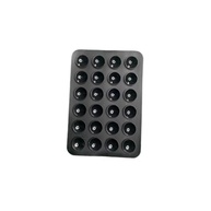 Suporte de Silicone com Ventosas para Celular: Fixação Poderosa em Espelhos e Superfícies Lisas - Preto - imagem 2