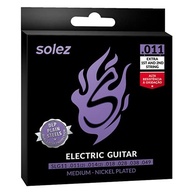 Encordoamento Guitarra 0.11 SLG11 Solez: Som Incrível e Durabilidade para Músicos - imagem 2