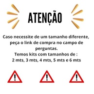 Trilho Flexível para Cortina 5m: Curvas Perfeitas para Sala, Quarto e Mais! - imagem 3