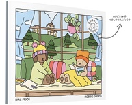 Livro de Colorir Oficial Bobbie Goods: Dias Frios para Despertar sua Criatividade - imagem 1