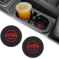 Kit 2 Porta-Copos de Silicone 4x4 para Jeep Wrangler JL JK JLU & Gladiator JT - Acessórios Internos Antiderrapantes - imagem 2