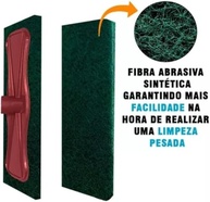 Esponja Abrasiva Sintética para Limpeza Pesada 24x9cm - Ideal para Vidros e Azulejos - imagem 4