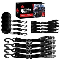 Kit 4 Tiras de Amarração com Catraca 680kg - Segurança Máxima para Sua Carga! - imagem 2
