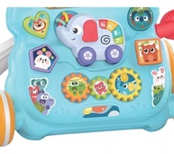 Andador Infantil Musical Didático Azul - Estímulo e Diversão para Bebês - imagem 4