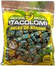 Bala de Banana 500g Embrulhada – Doce Natural, Vegano, Sem Glúten, Ideal para Lanches - imagem 3