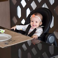 Cadeira de Refeição Pepper Black Lush - Conforto e Estilo para seu Bebê - imagem 4