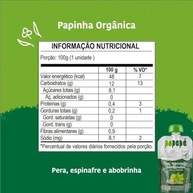 Kit 3 Papinhas Orgânicas Pera, Espinafre e Abobrinha 100g - Papapá | Alimentação Saudável para Bebês - imagem 3