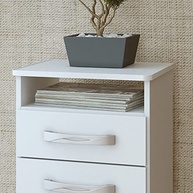 Gaveteiro Simples 1418 Ilan Branco - Organização Moderna e Estilo para Qualquer Ambiente - imagem 5