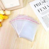 Sacos de Celofane Transparentes 10x15 cm - 100 Unidades | Embalagem para Doces, Pão, Lembrancinhas e Festas - imagem 3