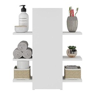 Gabinete Armário de Banheiro para Pia de Coluna Multimóveis Mp5026 Branco – Organize com Estilo e Funcionalidade - imagem 5