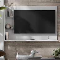 Painel para TV 50 Polegadas Berlim - Design Moderno com Nicho e Prateleiras - imagem 3