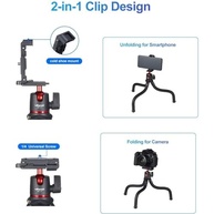 Tripé Flexível ULANZI: Suporte Oculto para Celular e Câmera com Sapata Fria - imagem 3