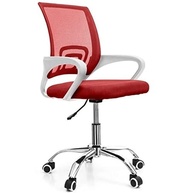 Cadeira de Escritório Secretária com Rodinhas e Base Cromada - Conforto e Estilo para seu Ambiente - imagem 2
