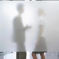 Adesivo Vinil Decorativo Jateado Cristal para Vidro | 3m x 60cm | Lavável e Impermeável - imagem 2