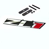 Emblema ZL1 para Camaro SS RS: Destaque Cromado Vermelho para Sua Grade - imagem 1