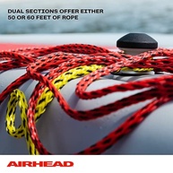 Corda de Reboque Airhead 2 Seções: Diversão Garantida para Tubos de 1-4 Pessoas - imagem 4