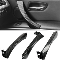 Maçaneta Interna Fibra de Carbono para BMW Série 3 E90/E91/E92/E93 (2004-2011) - Kit 6 Peças - imagem 1