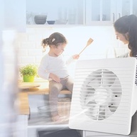 Ventilador Exaustor de Parede para Banheiro 100/150mm Bivolt com Grade Branca - imagem 3