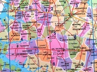Mapa Poster Estado de São Paulo 117x89cm: Completo e Durável para Estudo e Decoração - imagem 4