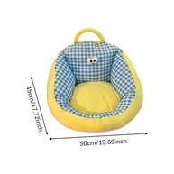 Sofá Infantil com Estampa de Desenho Animado Azul M - Conforto e Diversão para Crianças - imagem 4