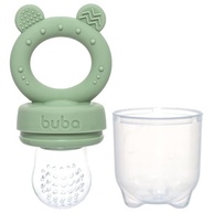 Porta-Frutinhas Silicone Ursinho Verde - Seguro e Prático para Bebês - imagem 4