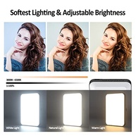 Luz de Selfie Recarregável LED para iPhone: Iluminação Ajustável para Fotos, Vídeos e Lives - imagem 4