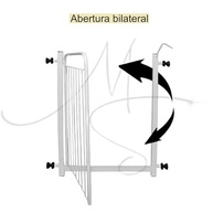 Grade de Proteção Pet para Portas - Segurança e Liberdade para seu Pet (70cm a 104cm) - imagem 5
