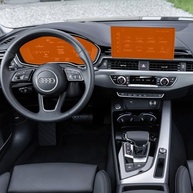 Película PPF Premium para Audi A4 Sedan Prestige: Proteção Total para seu Multimídia e Painel - imagem 5